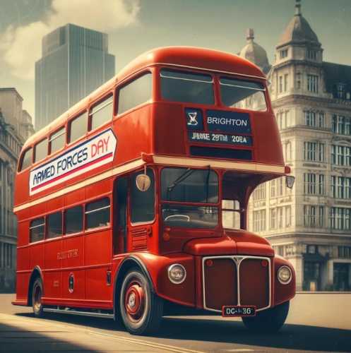 Armed Forces Day Routemaster Bus
