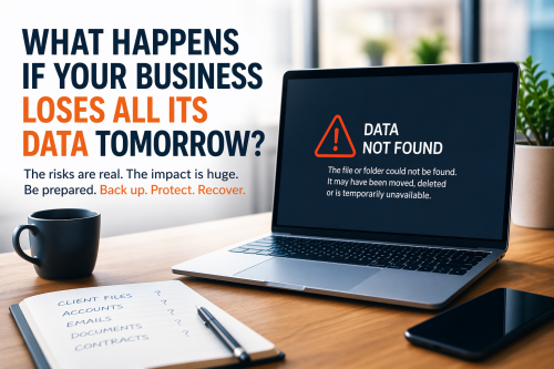 Business data loss in London