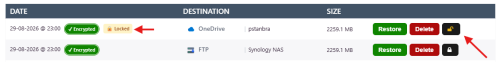OTOBO Backup and Restore Tools - Locked Backups